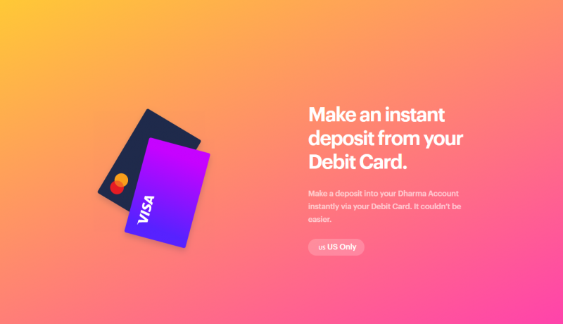 DeFiのレンディングアプリケーション「Dharma」がデビットカードを利用した入出金に対応