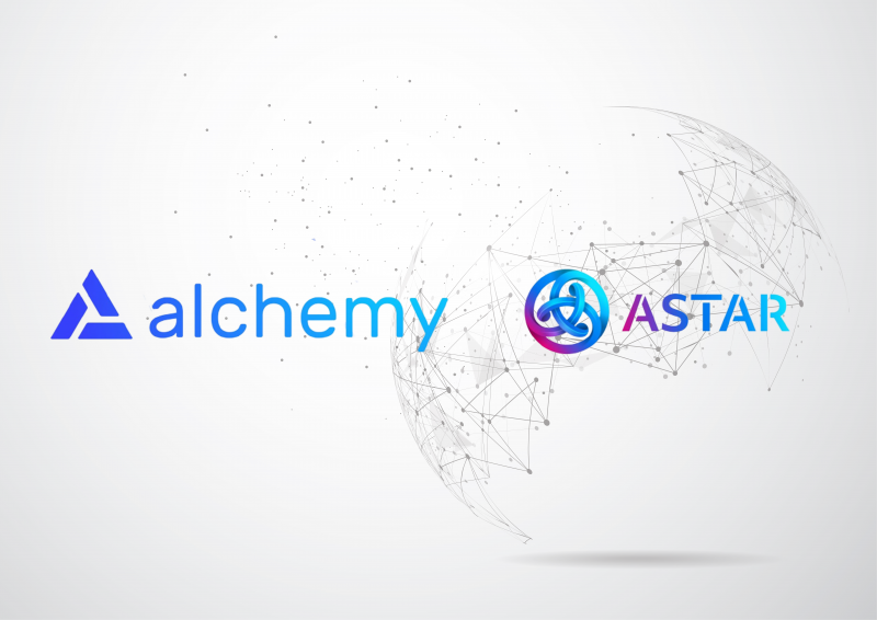 Astar Network (ASTR)、Alchemyと提携。開発者のdApp開発が容易に Astar Network (ASTR)、Alchemyと提携。開発者のdApp開発が容易に