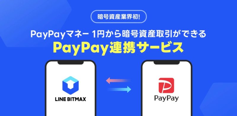 LINEとPaypayだけでビットコインが購入出来る!? 1円から始められる暗号資産投資