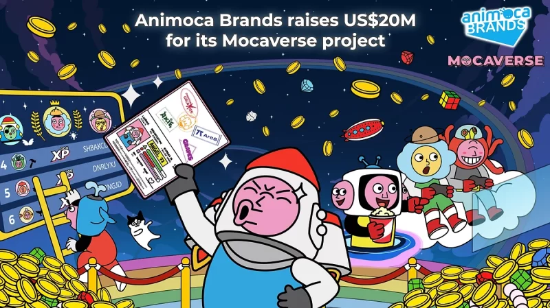 Animoca Brandsが2,000万ドルの資金調達を実施|「Mocaverse」開発へ