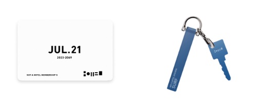 NOT A HOTEL MEMBERSHIP NFTとTHE KEY