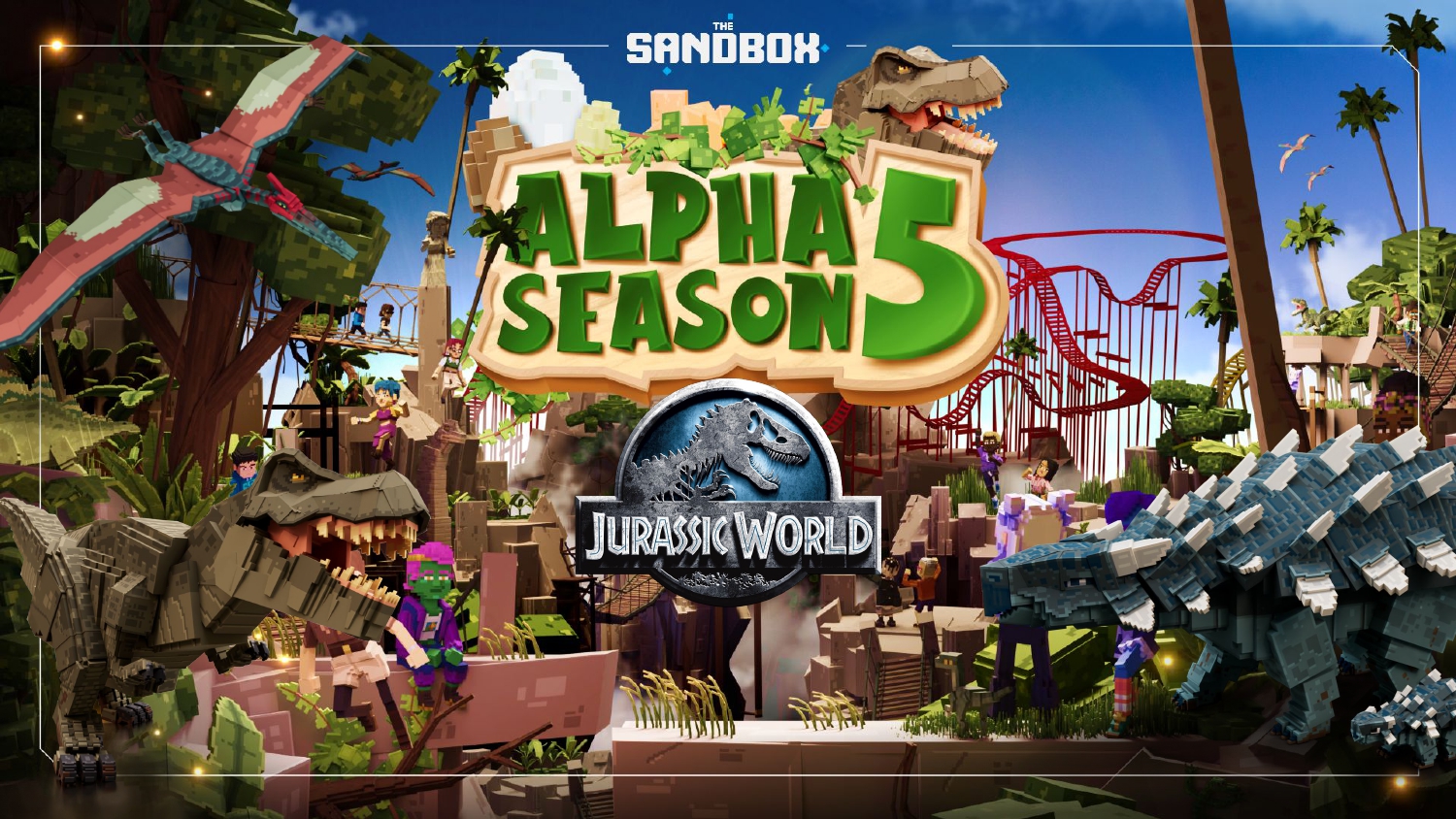 【最大1.5億円】The Sandboxでジュラシック・ワールドの今だけの豪華特典を手に入れろ！